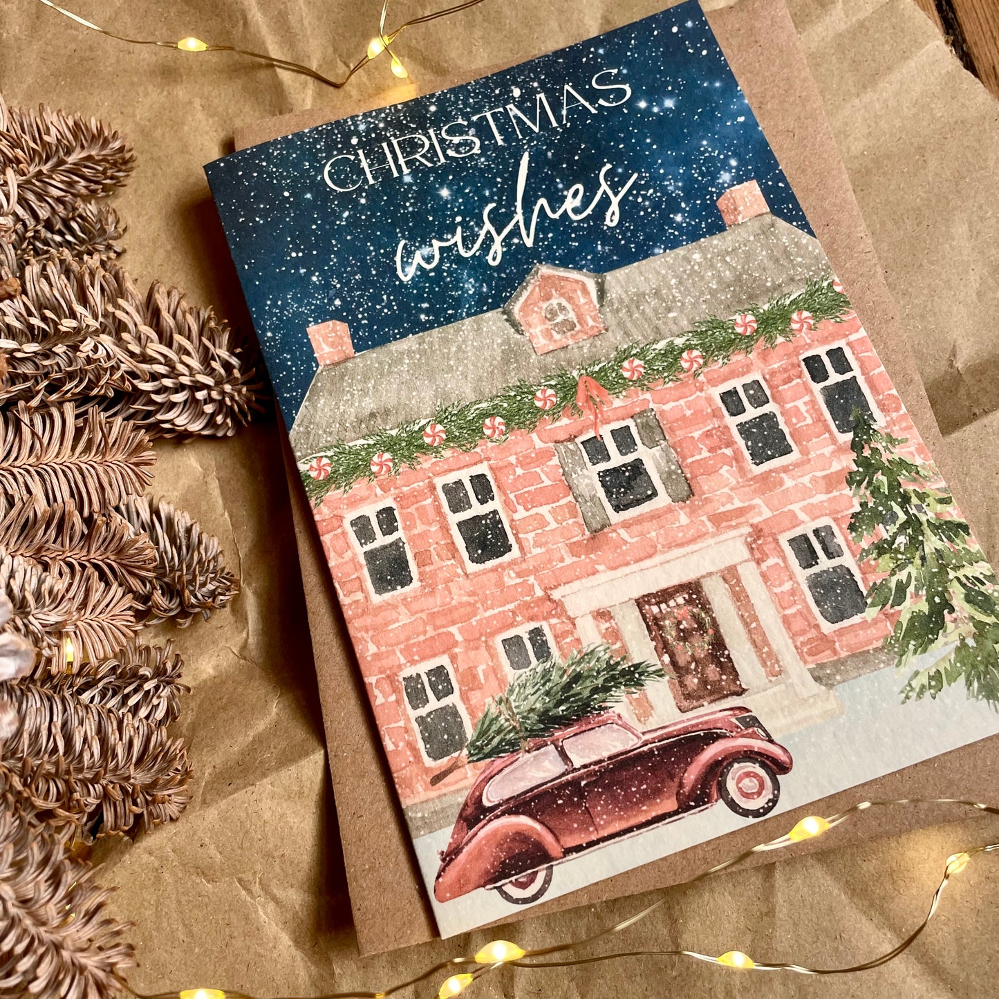 'Christmas Wishes' Christmas Card