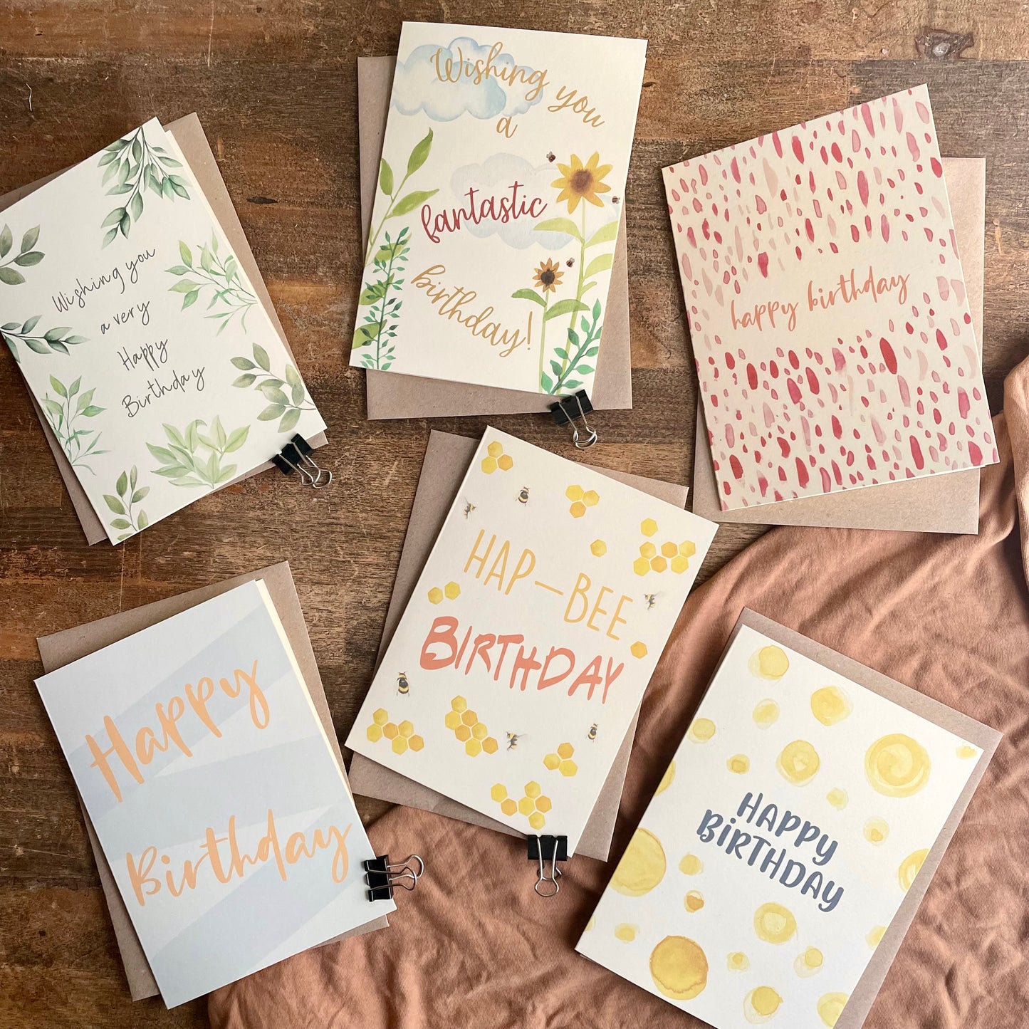 Birthday Card Multipack (x6)