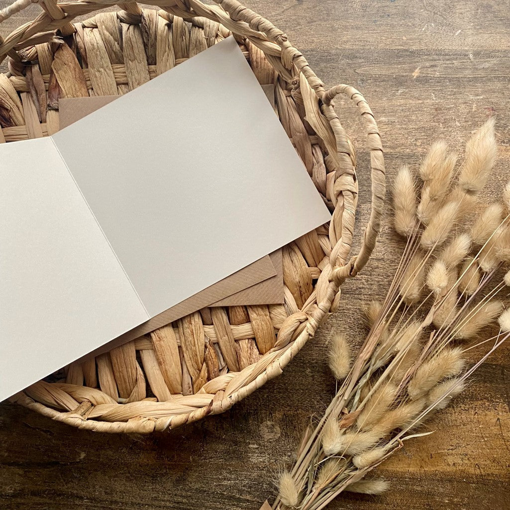 Eucalyptus 4th Anniversary Card