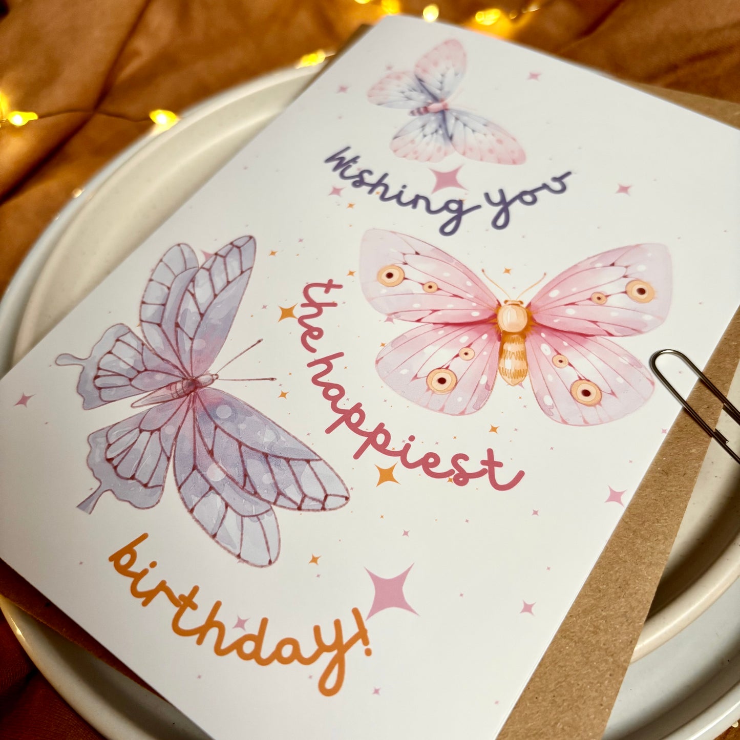 Butterfly Birthday Card
