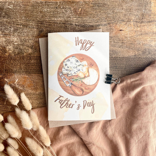 Father's Day Card - Cheese Board