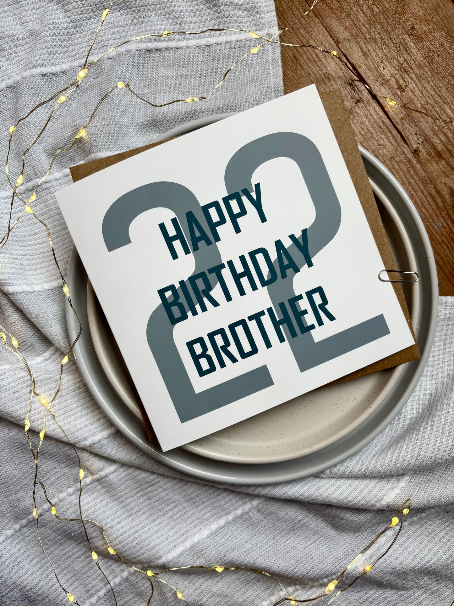 Birthday Card - Brother (Choose a Year)