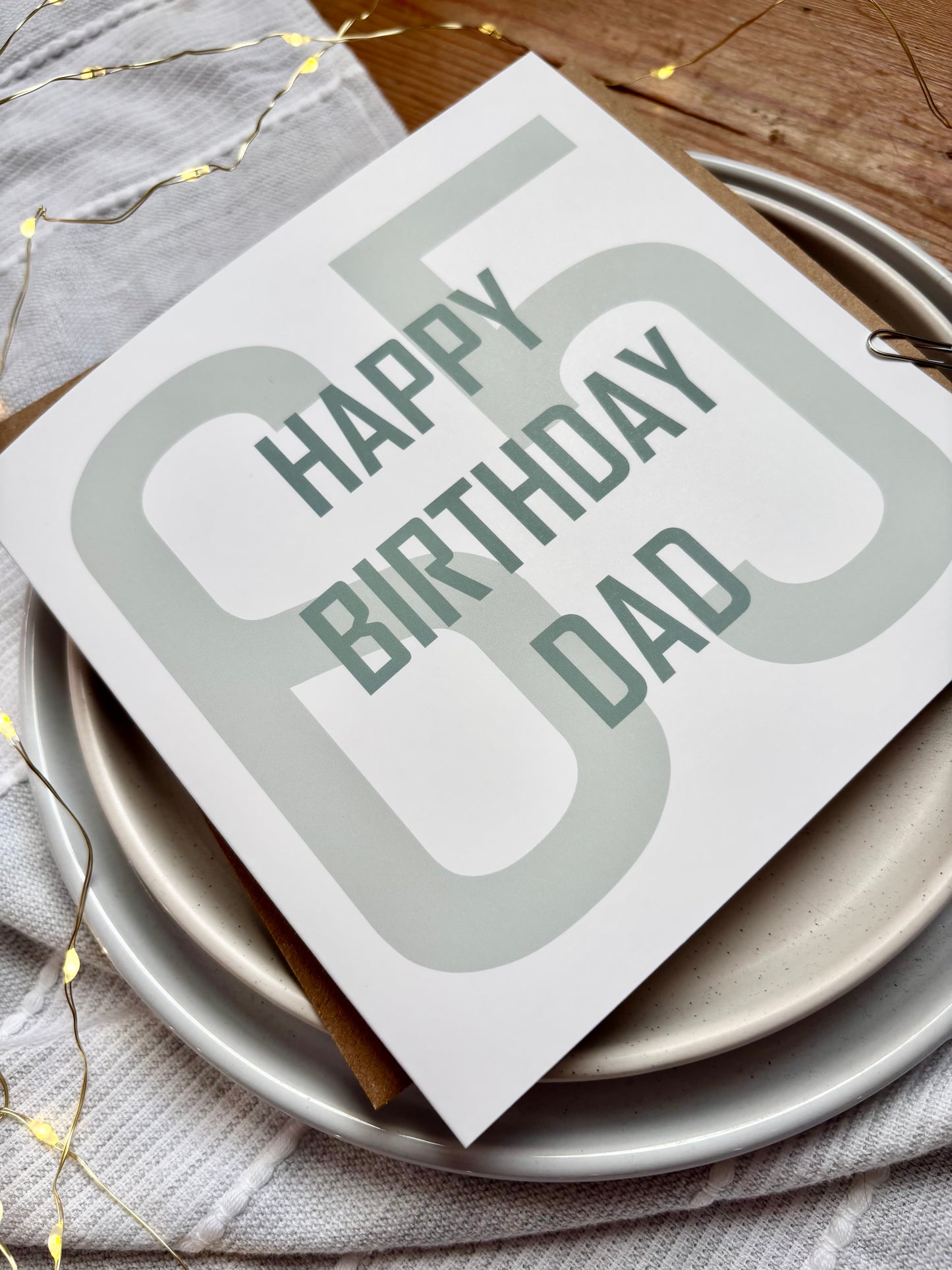 Birthday Card - Dad (Choose a Year)