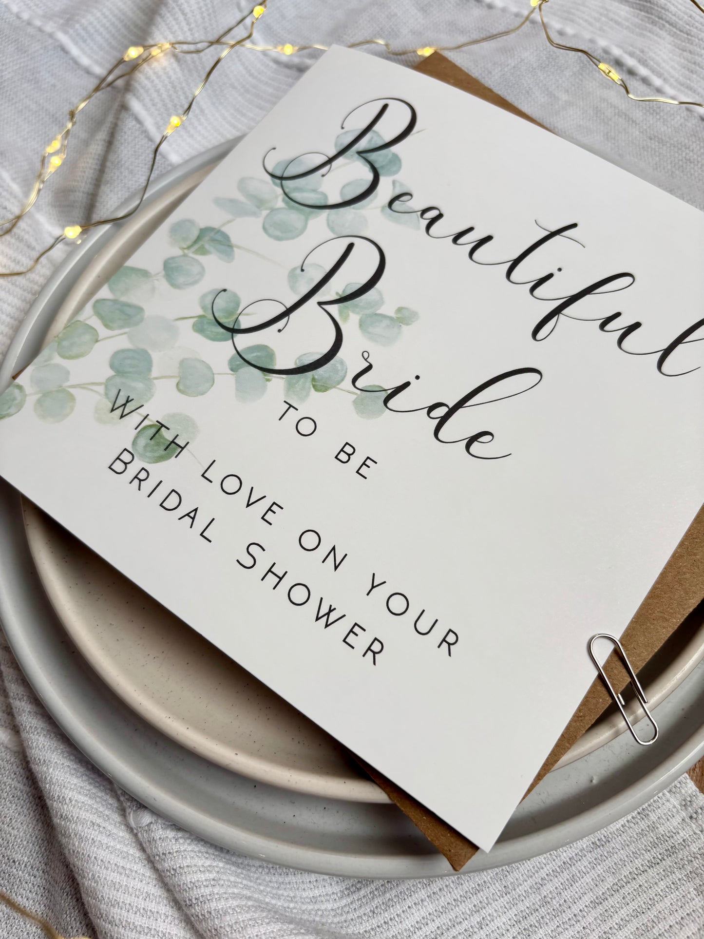 Wedding Day Card - Bridal Shower