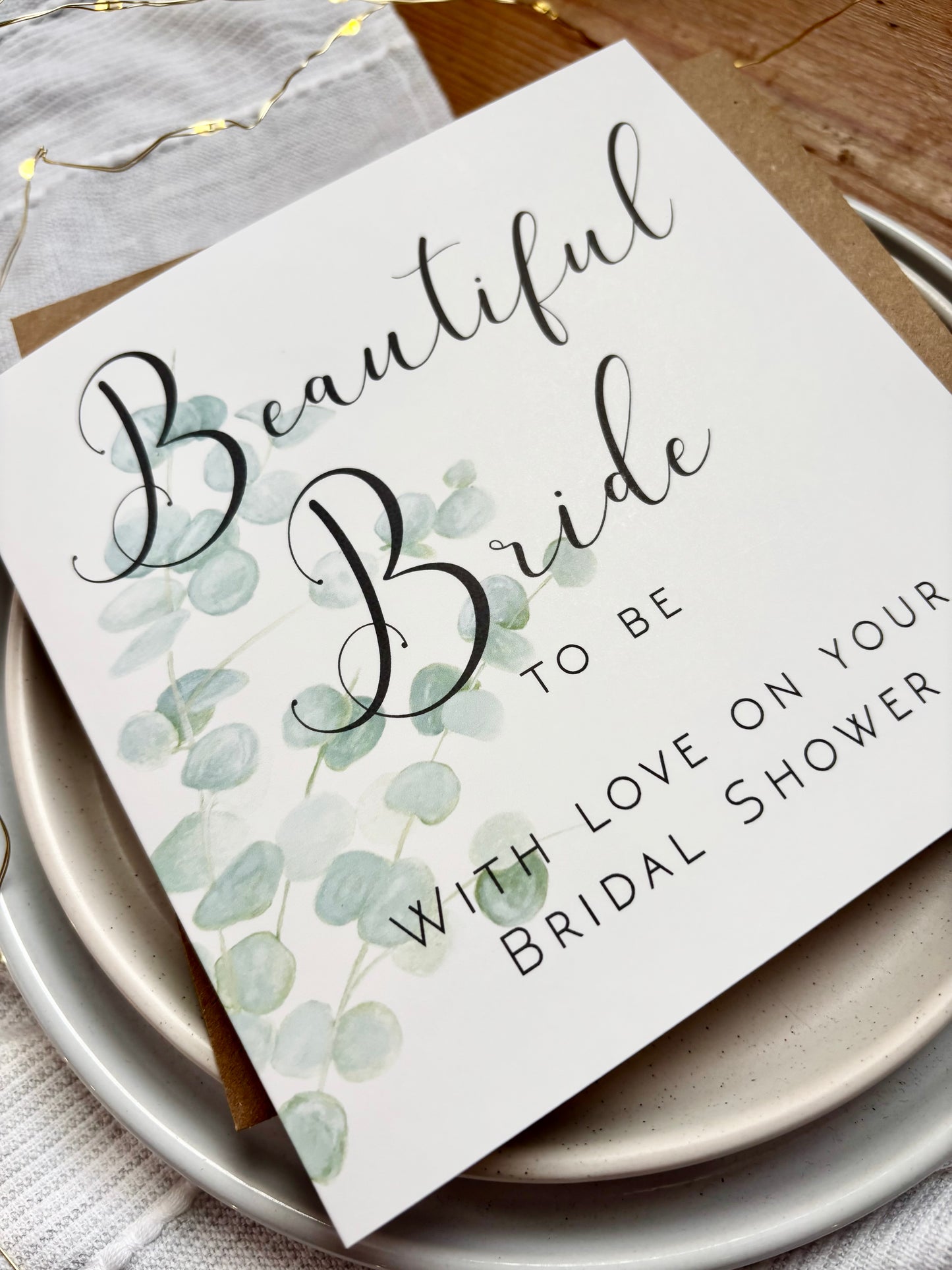Wedding Day Card - Bridal Shower
