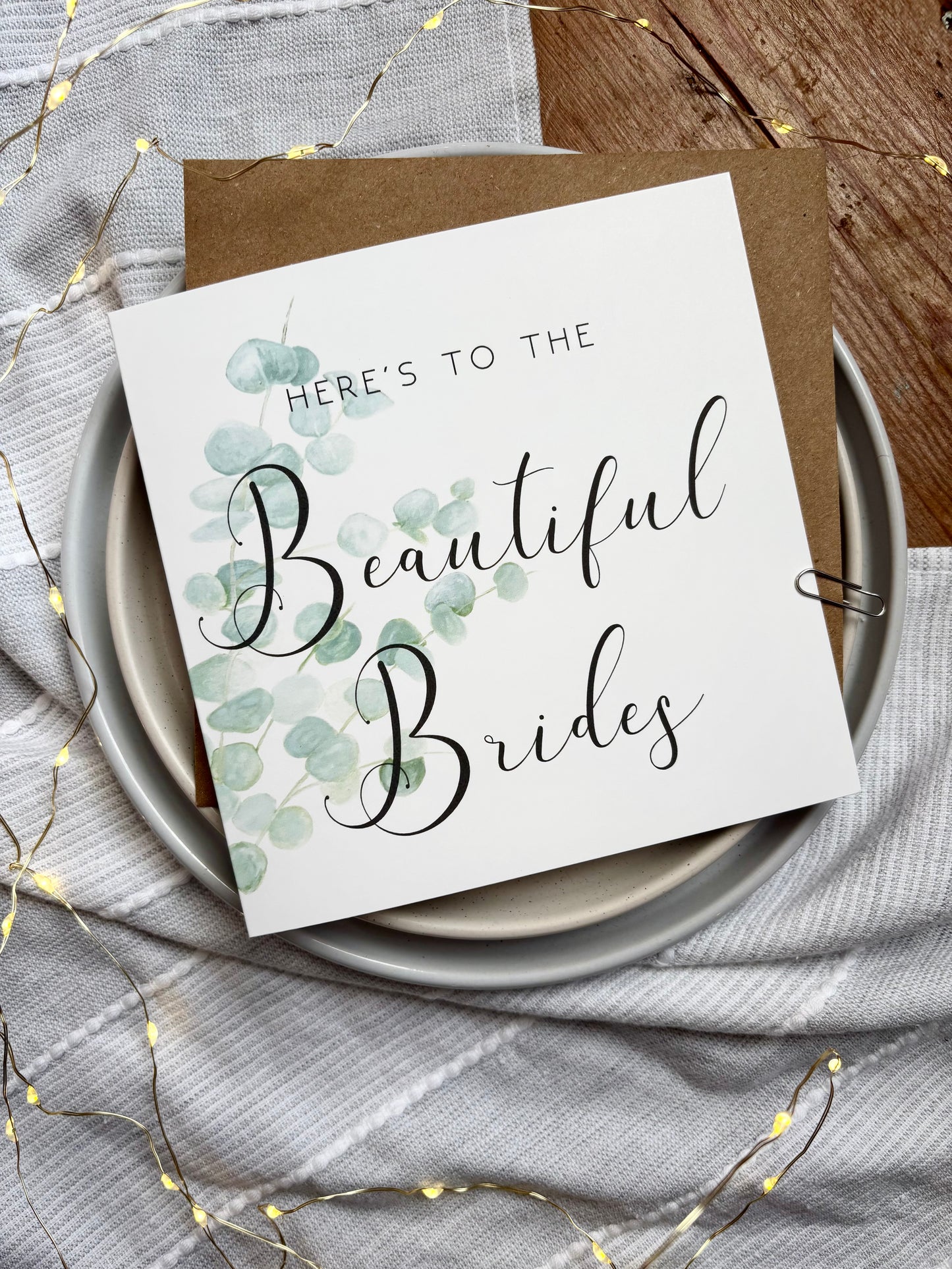 Wedding Day Card - Beautiful Brides