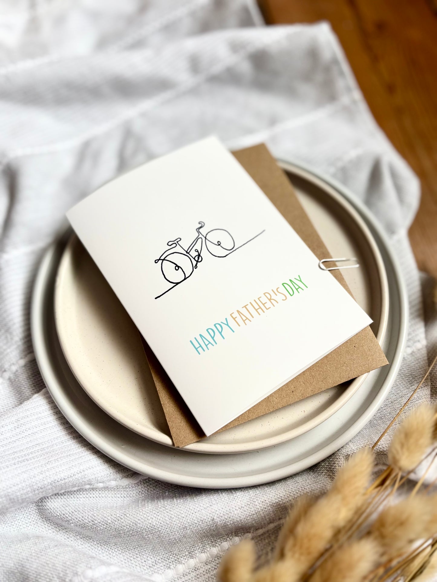 Father's Day Card - Bike