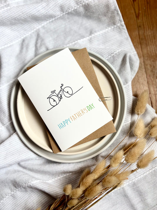 Father's Day Card - Bike