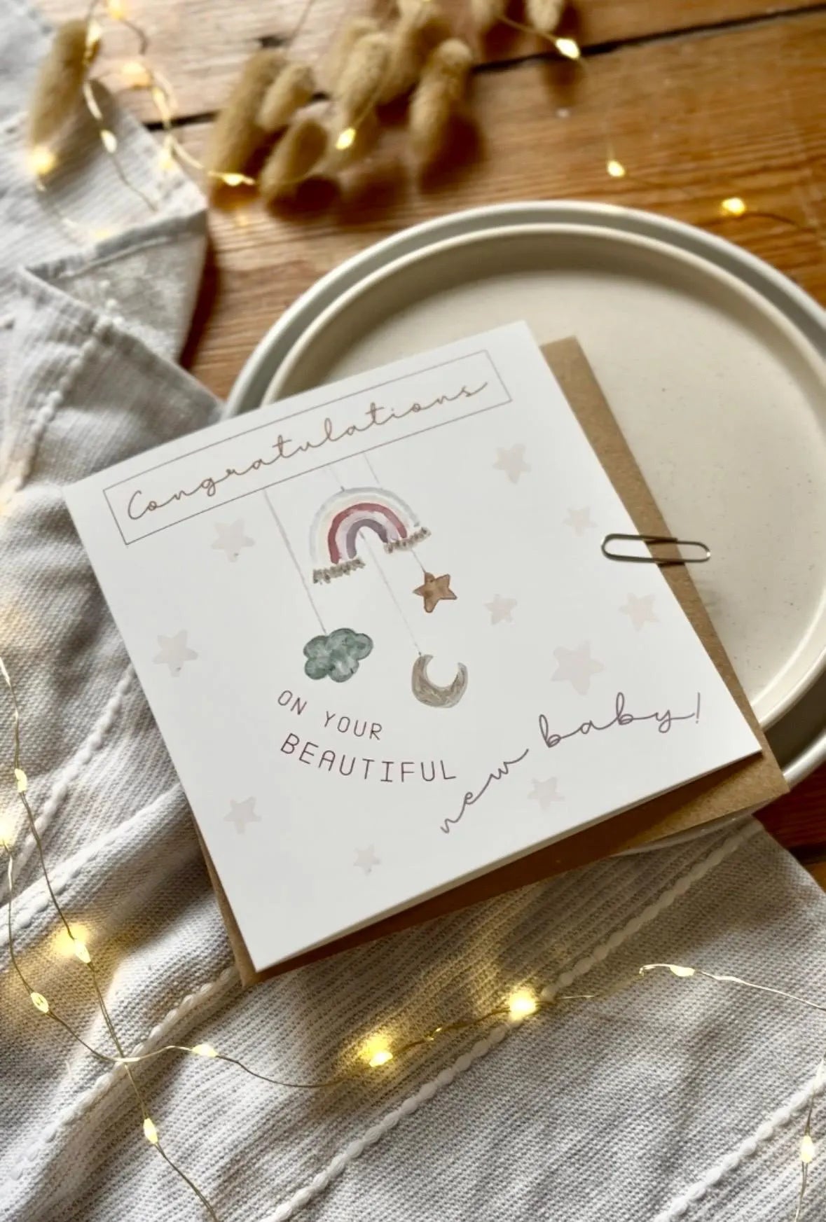 New Baby Card - Mobile