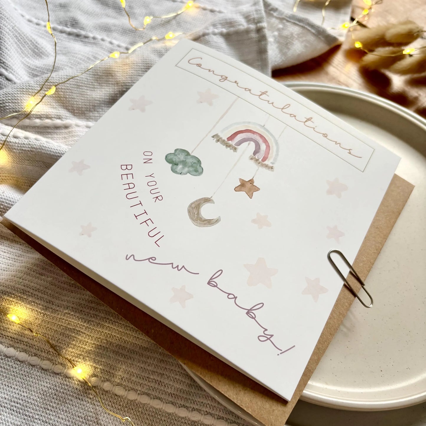 New Baby Card - Mobile