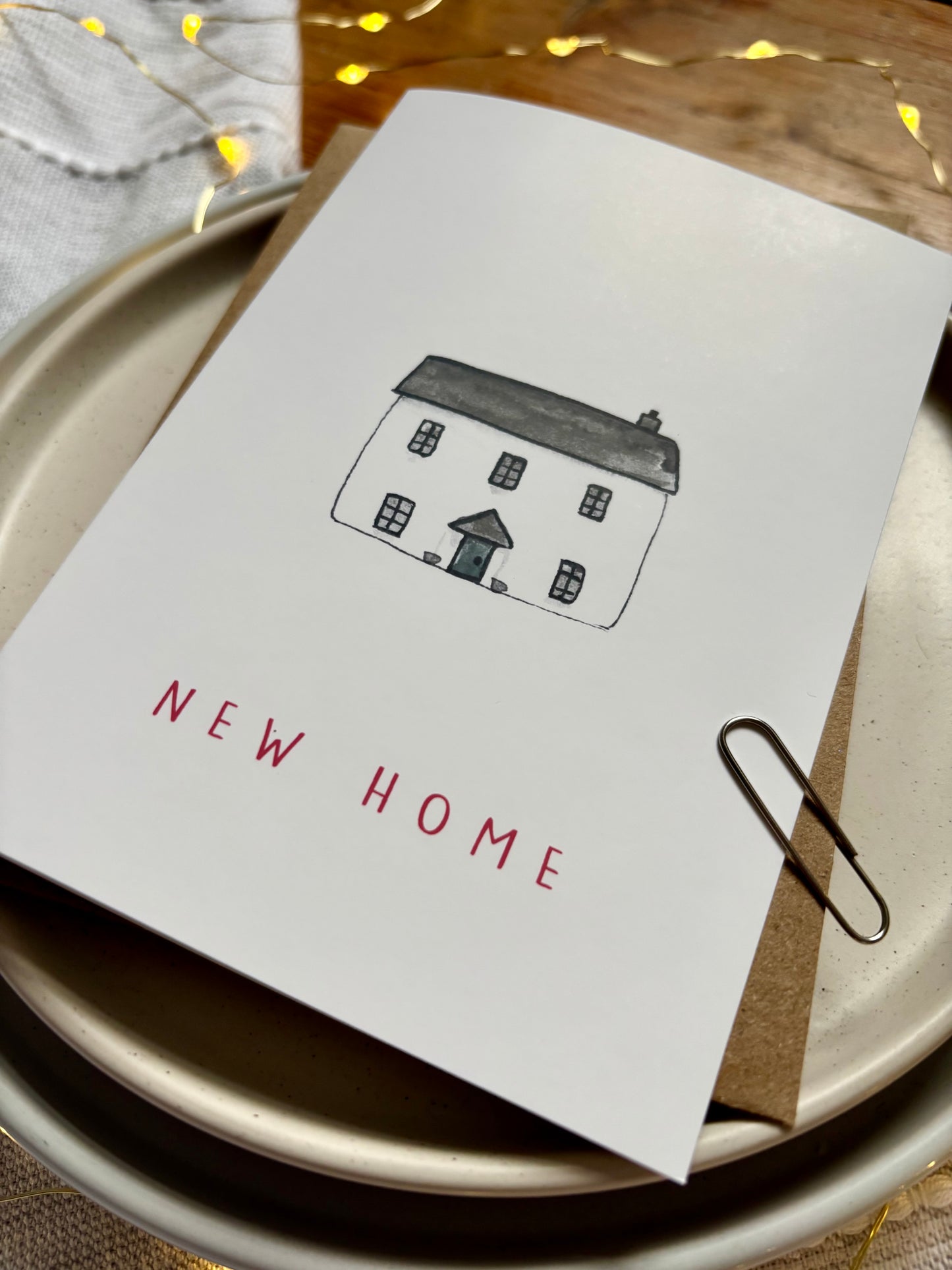 New Home Card - Cottage