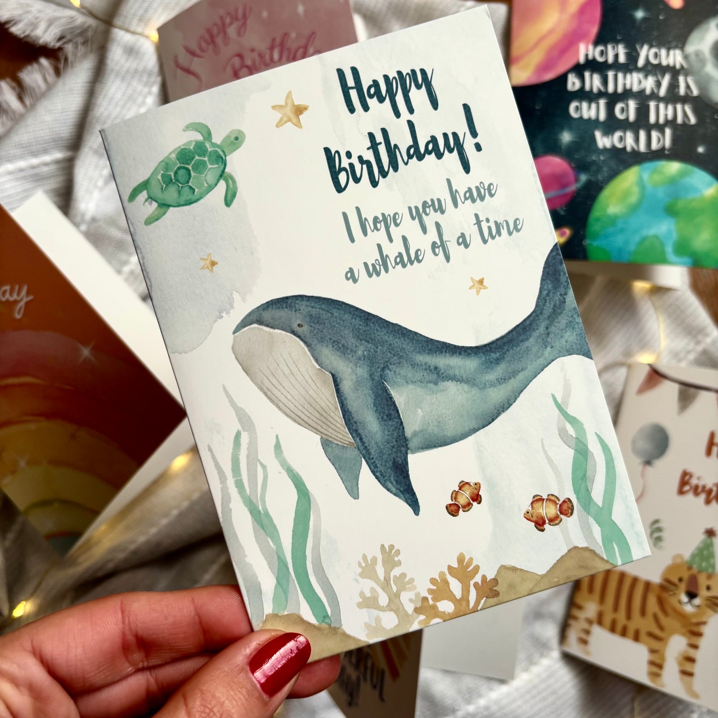 Kid's Birthday Card Multipack (x6)
