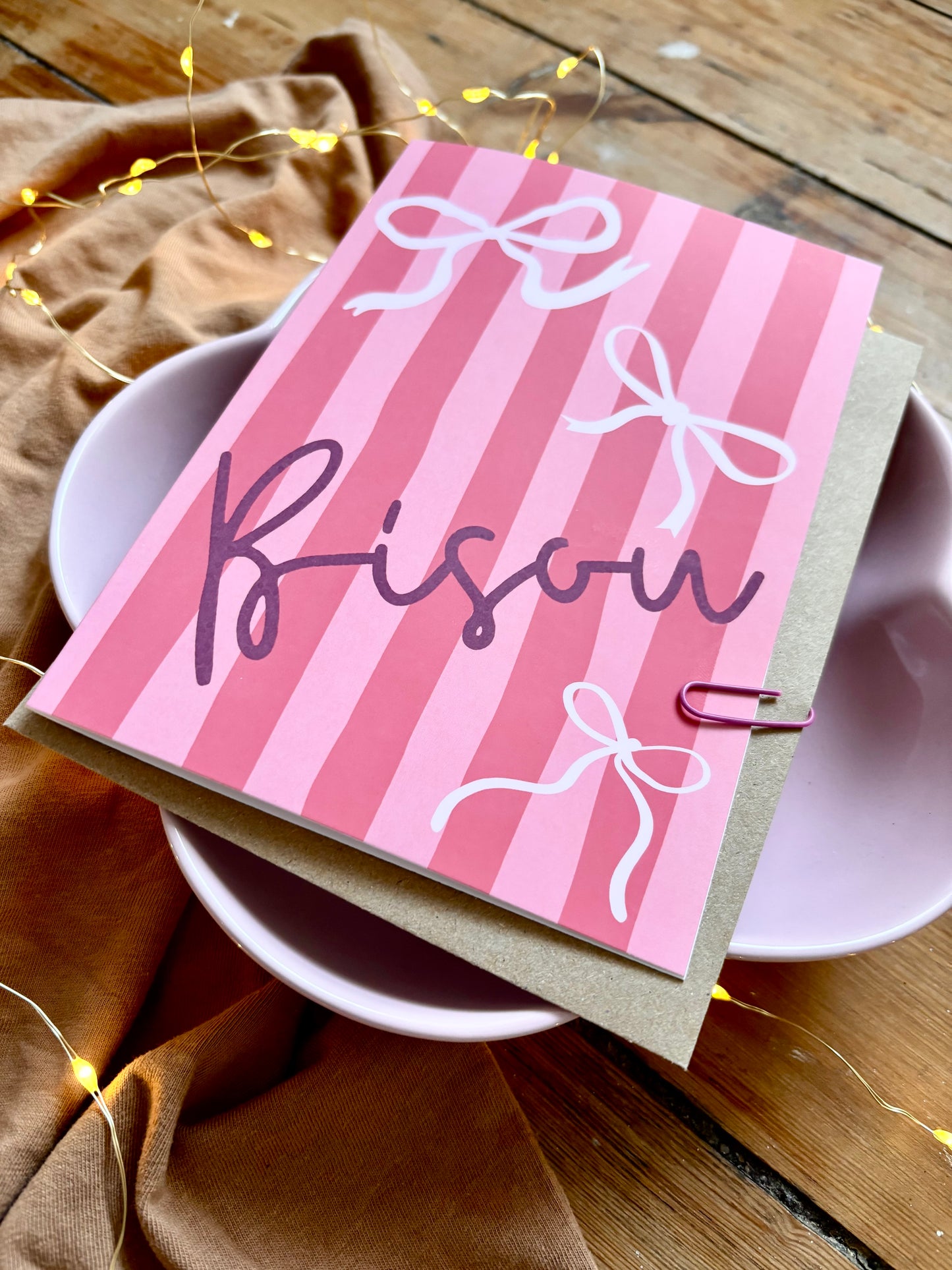 Valentine's Card - Bisou