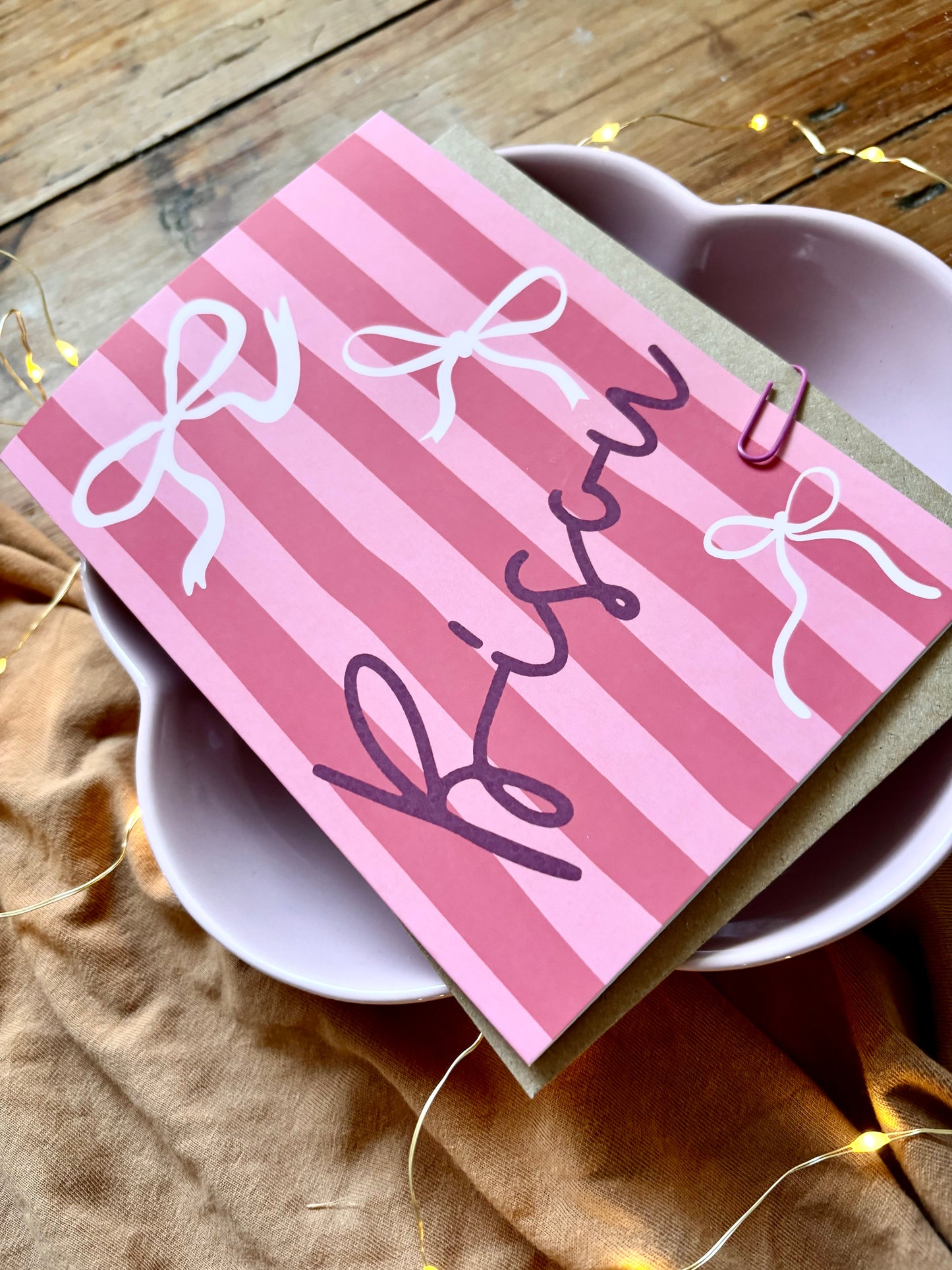 Valentine's Card - Bisou