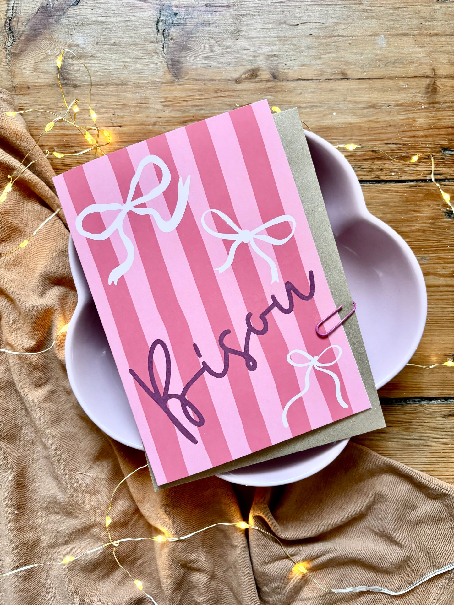 Valentine's Card - Bisou