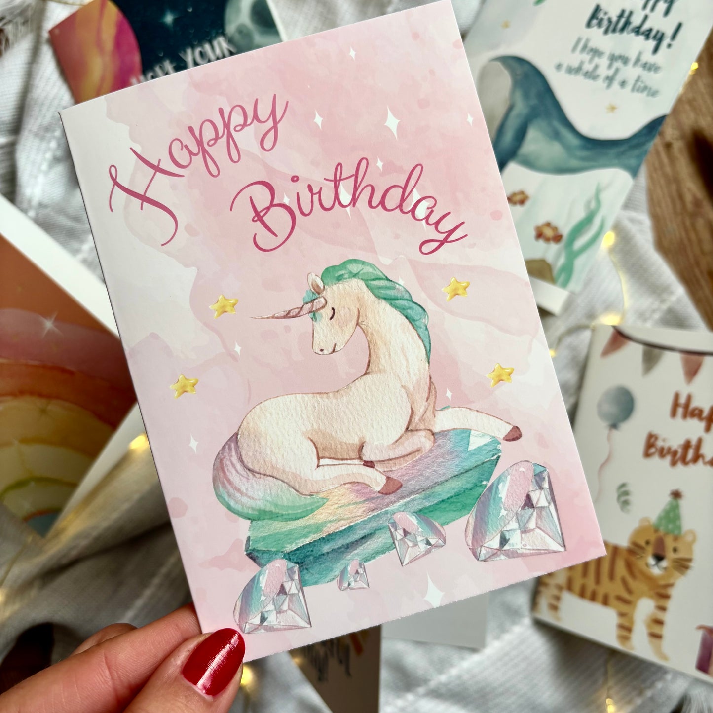 Kid's Birthday Card Multipack (x6)