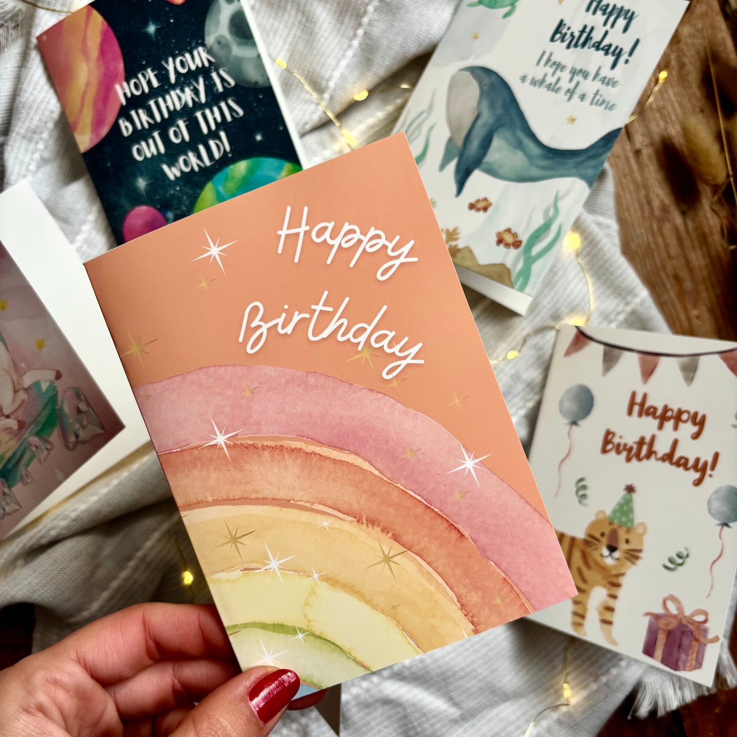 Kid's Birthday Card Multipack (x6)