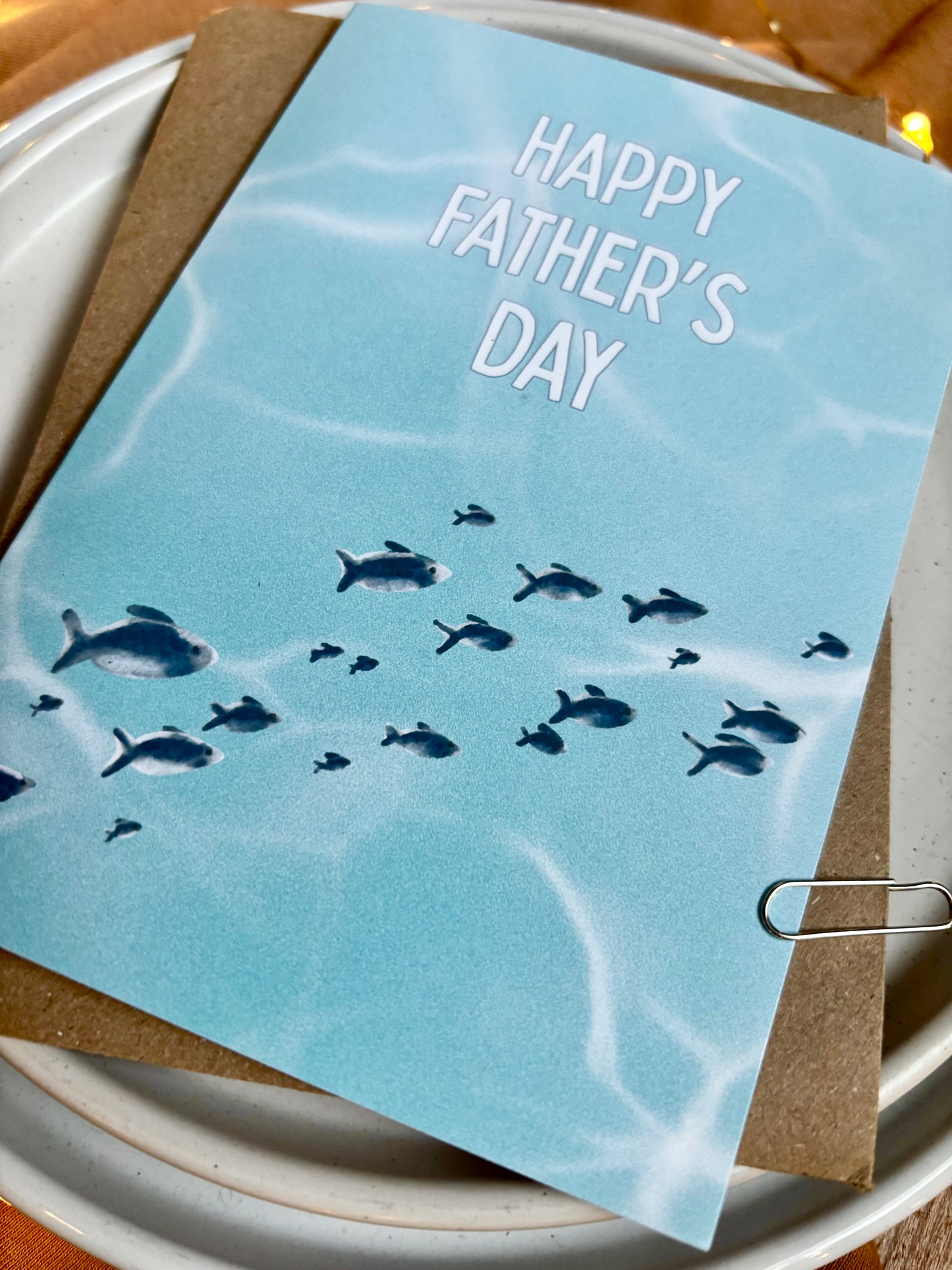 Father's Day Card - Under the Sea Fish