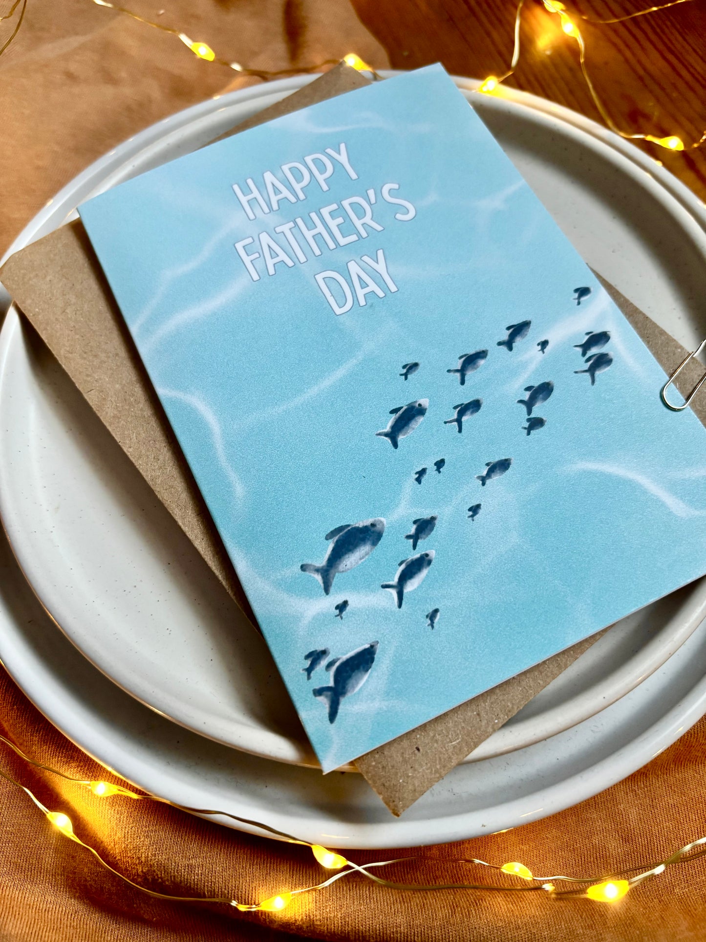 Father's Day Card - Under the Sea Fish