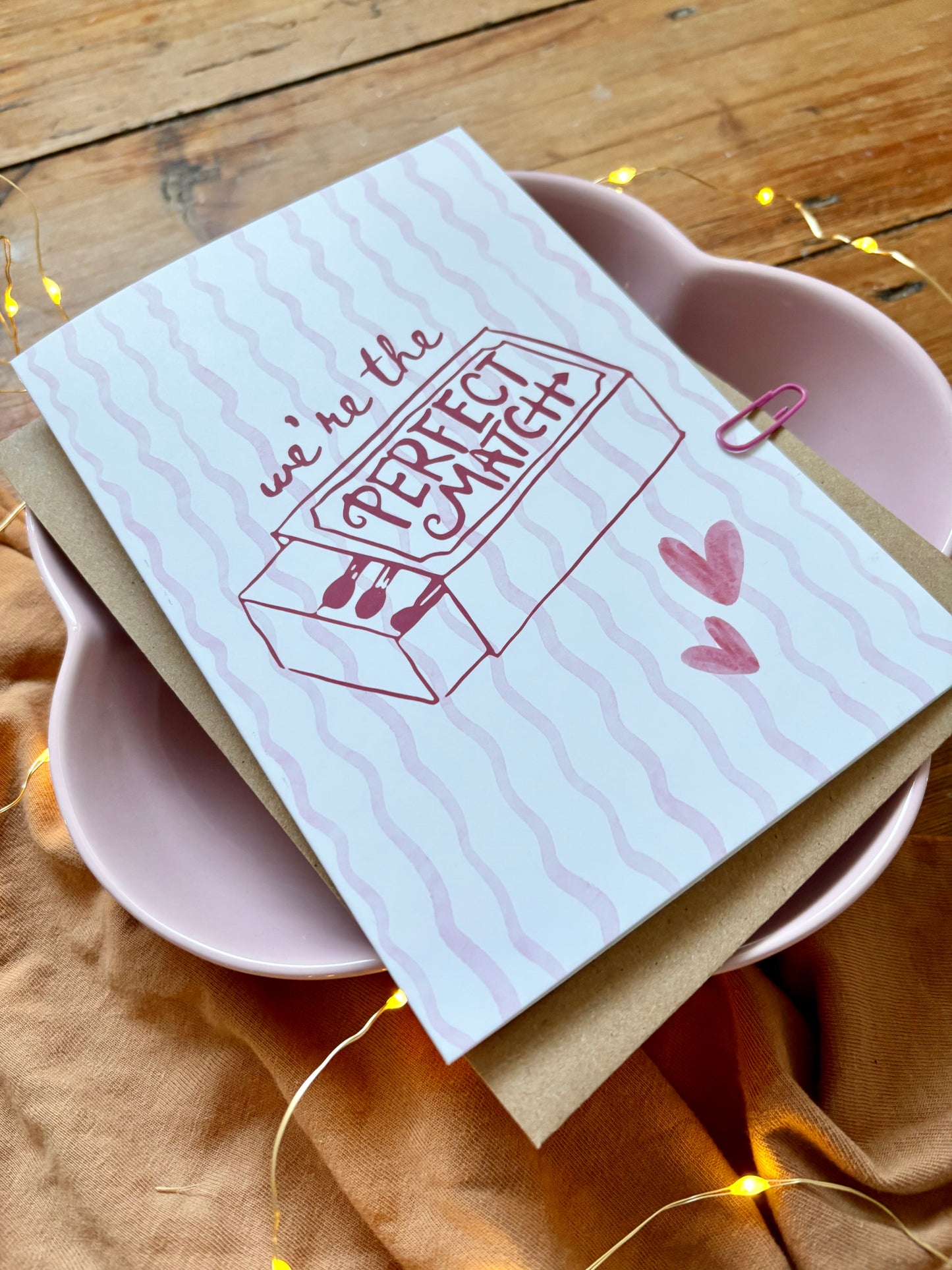 Valentine's Card - Perfect Match