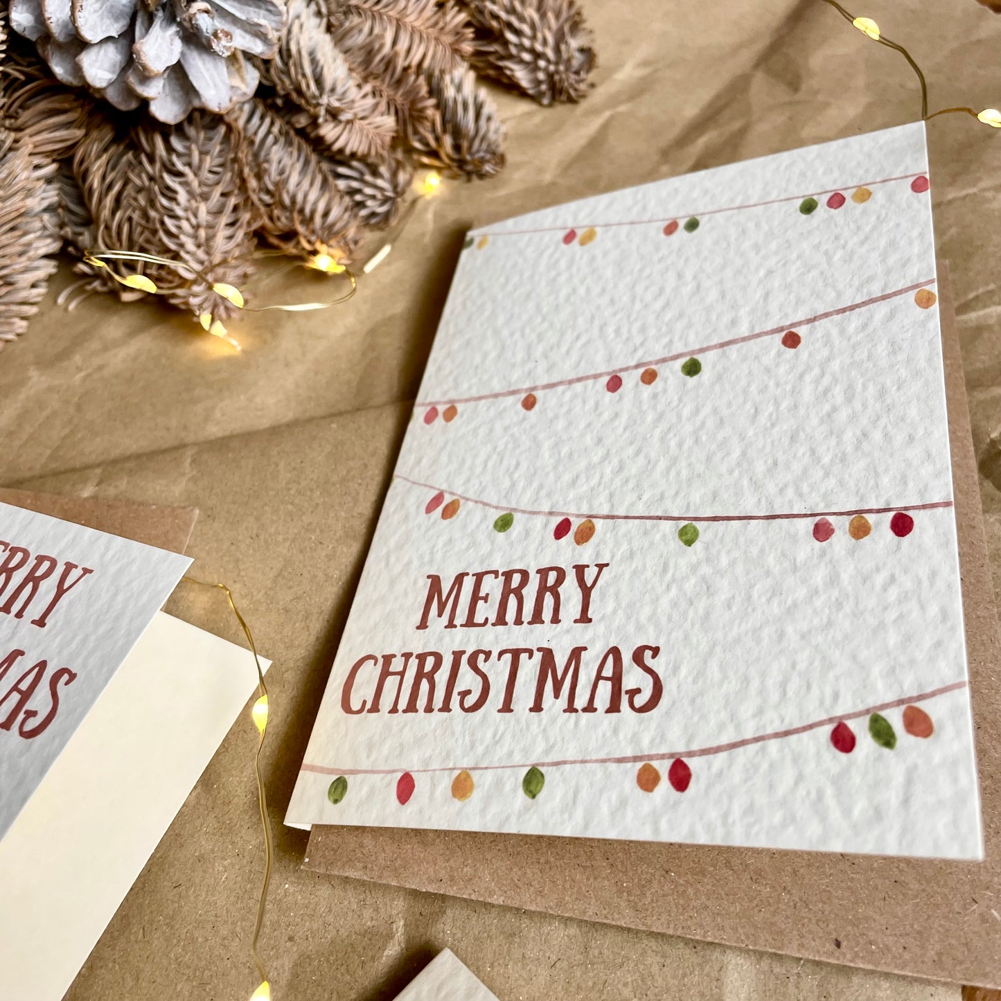 Luxury Christmas Card Pack, Individual Traditional Designs (x5)