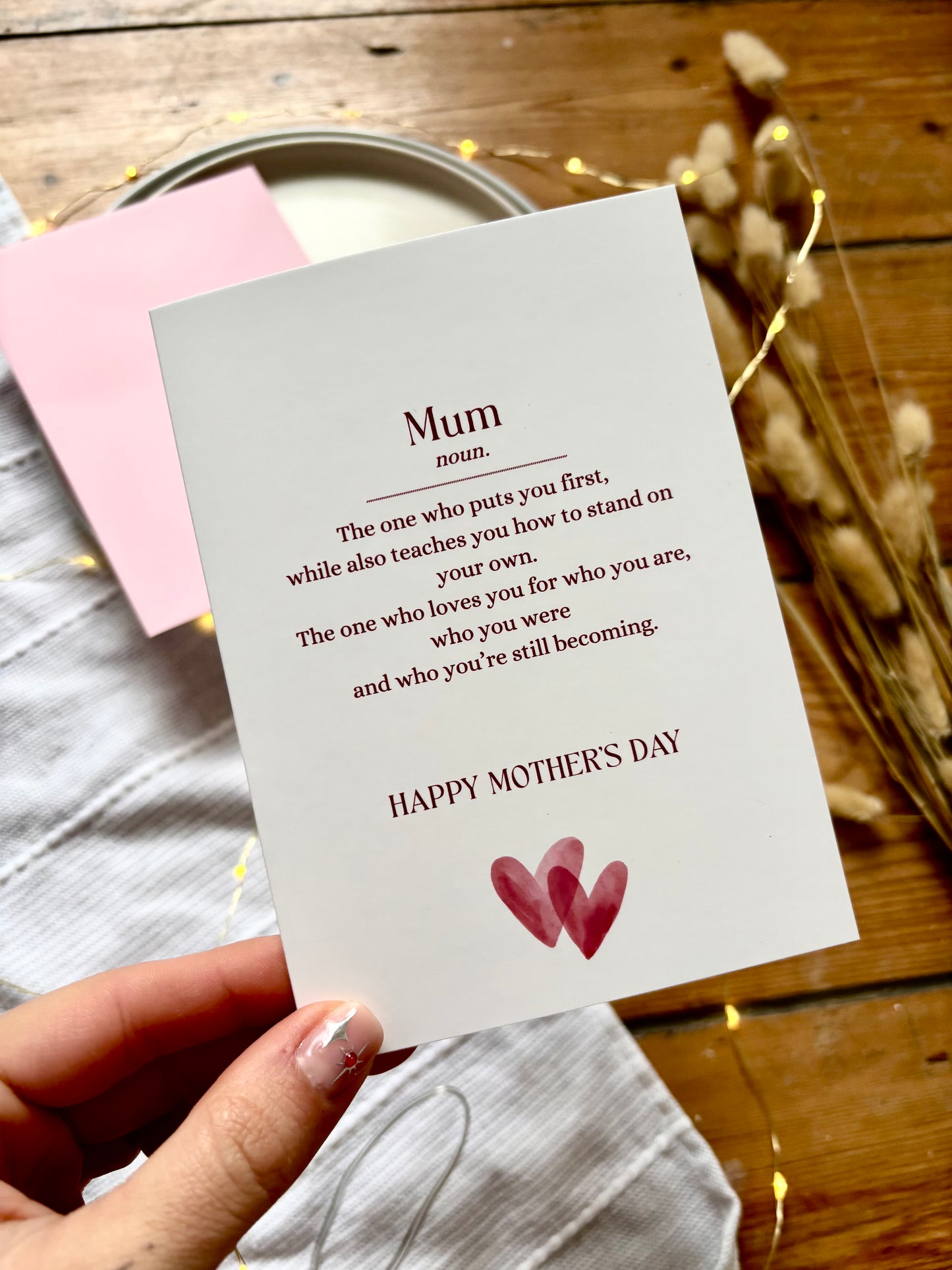 Mother's Day Card - Dictionary Definition Card
