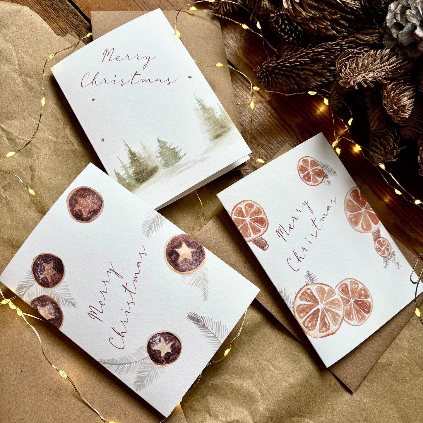 Christmas Card Pack (x3)
