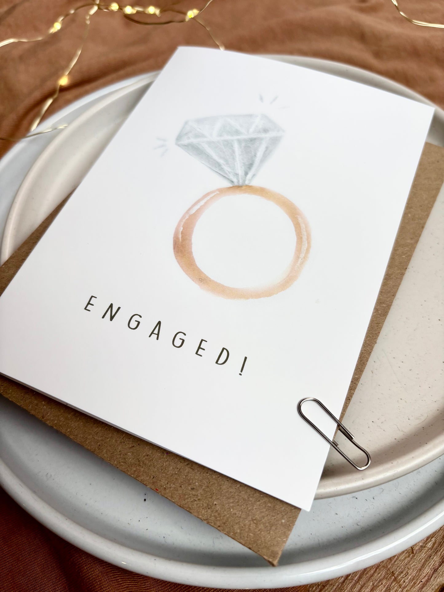 Engagement Card - Ring