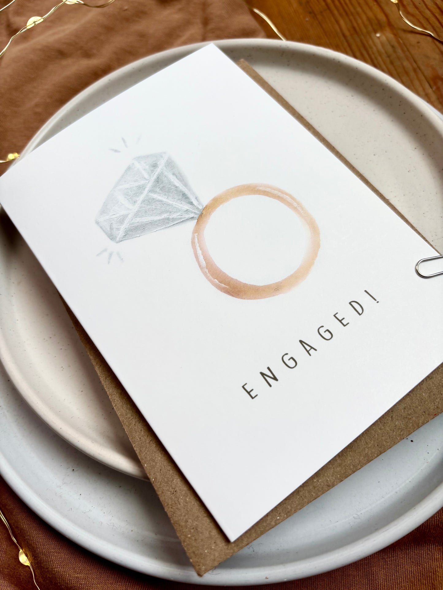 Engagement Card - Ring