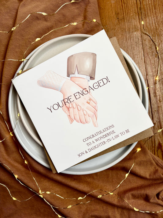 Personalised Engagement Card