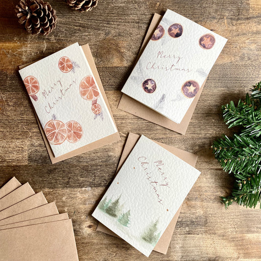 Christmas Card Pack (x3)