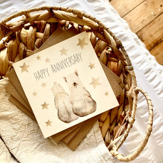 Bear Anniversary Card