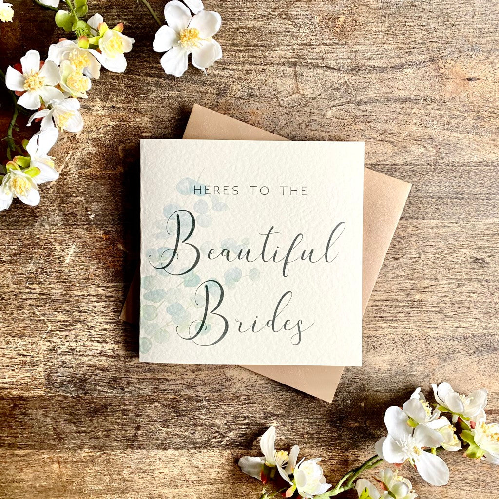 Wedding Day Card - Beautiful Brides