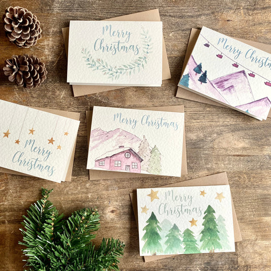 Christmas Card Pack (x5)